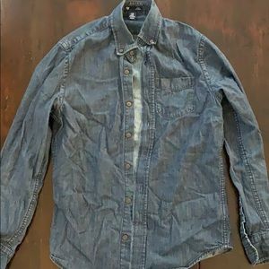 Men’s Denim Button Down